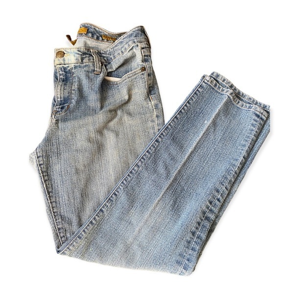 Seven7 Jeans Size 12 Women’s Straight‎ Premium Denim Light Wash - Picture 3 of 12